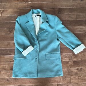 Zara Women's Blue Blazer
